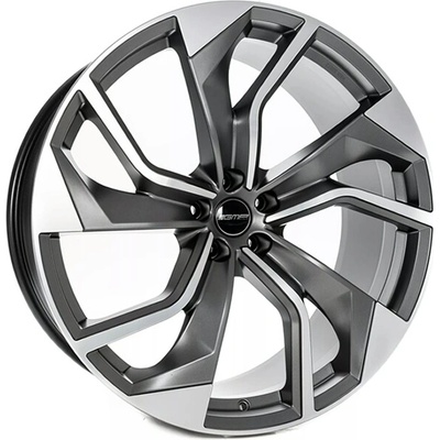 GMP REBEL 10x21 5x112 ET30 matt anthracite diamond