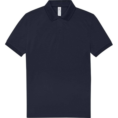 B&C My Polo 210 Piqué polo tričko modré navy pure