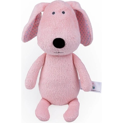Balibazoo Мека играчка За Гушкане Dog 28cm розов 81991 (111056)