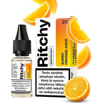 Ritchy Salt Sunny Orange Juice 10 ml 20 mg