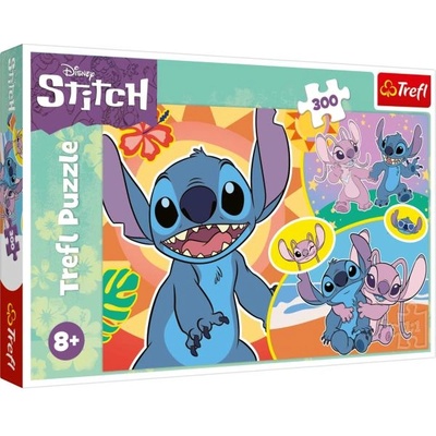 Trefl Puzzle 300 Stitch: Ние сме двойка