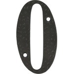 AMIG ЦИФРА 0 ЧЕРЕН МАТ 5см (9857)