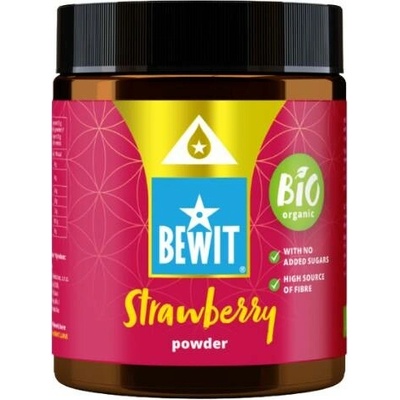 Bewit Jahoda lyofilizovaná prášek BIO RAW 110 g