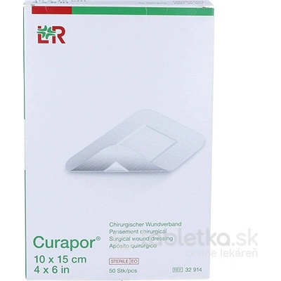 Curapor s vankušikom 10 x 15 cm chirurgické