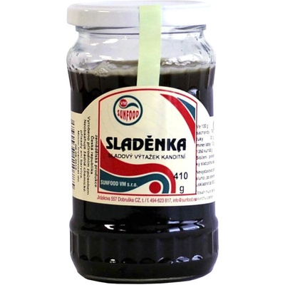 Sladěnka - ječmenný slad, sklo 410 g