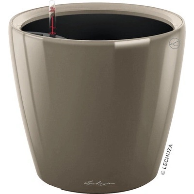 Lechuza Plastový kvetináč Classico LS 35 x 32,5 cm taupe