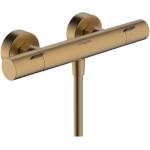 Hansgrohe Ecostat Fine - Термостатичен смесител за душ, четкан бронз 13324140 (13324140)