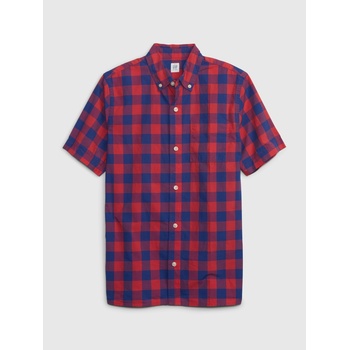 Image 1 of GAP Детска карирана риза GAP GAP | Cherven | Момчешки | 104-110