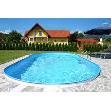 Planet Pool Exklusiv WHITE/Blue 600 x 320 x 150 cm