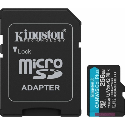 Kingston microSDXC 256GB Canvas Go Plus SDCG4/256GB