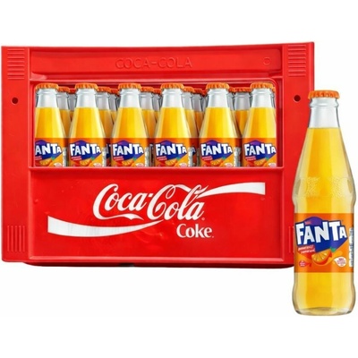 Fanta pomarančová sklo 24 x 330ml