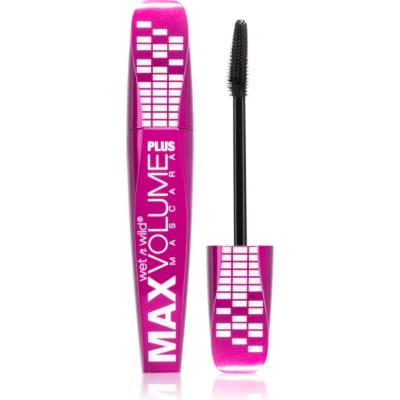 Wet n Wild Max Volume Plus спирала за максимален обем цвят Black 8ml