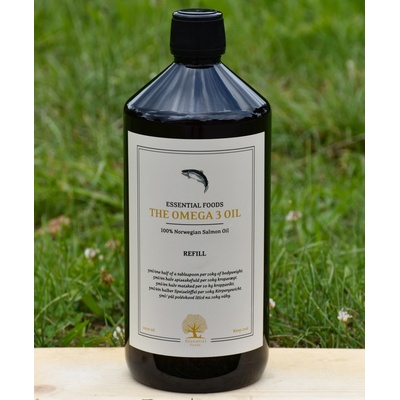 Essential Lososový olej Omega 3 Oil 1 l