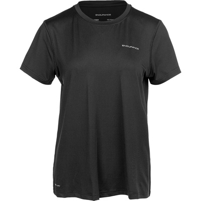 ENDURANCE Дамска тениска ENDURANCE Women's Yonan V2 Performance S/S Tee Sport shirt - Black - размер 38 (EU) (916-3951-0113)