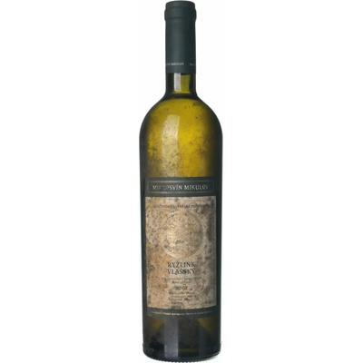 Mikrosvín Mikulov Ryzlink vlašský Výběr z hroznů polosuché bílé 2007 12% 0,75 l (holá láhev)