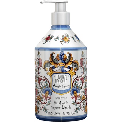 Rudy luxusní extra jemné tekuté mýdlo na ruce Amalfi Peony 500 ml