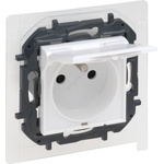Legrand - Външна розетка без рамка NILOE STEP 250V IP44 бяла (LR0051)