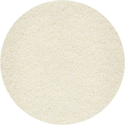 FunCakes Mini perličky biele Nonpareils White 80 g