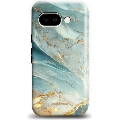 Mobiwear Elite Pro Google Pixel 9A EP34E Zelenkavý a zlatavý mramor