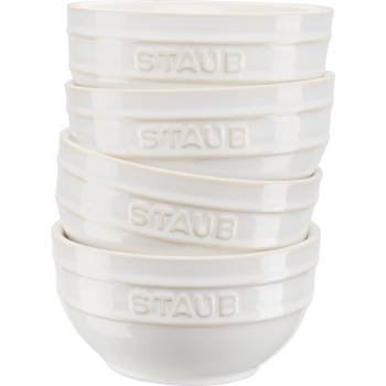 Staub Купички за закуски Staub 12 см слонова кост 4 бр (40508-153-0)