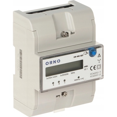 Elektroměr Orno 120 A 5 modulů IP20