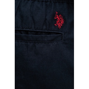 U. S. Polo Assn Къс панталон с лен U. S. Polo Assn. LINEN DECK (MUP3552)