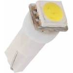  Лед крушки тип T5 12V/1, 2W бял - с 5050 smd диод (T5WSMD)