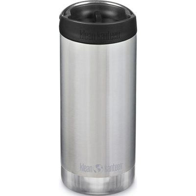 Klean Kanteen termoska TKWide 12oz s Café uzáverom Brúsená nehrdzavejúca oceľ 355 ml