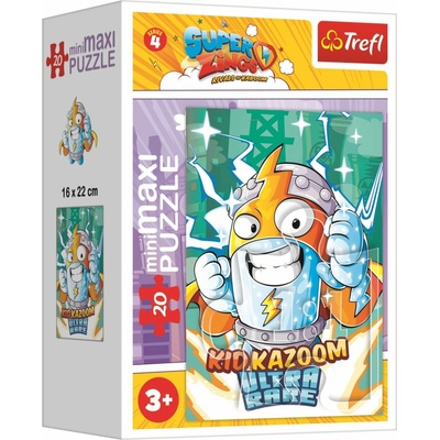 TREFL Kid Kazoom a Super Zings: Ultra Rare 20 dílků