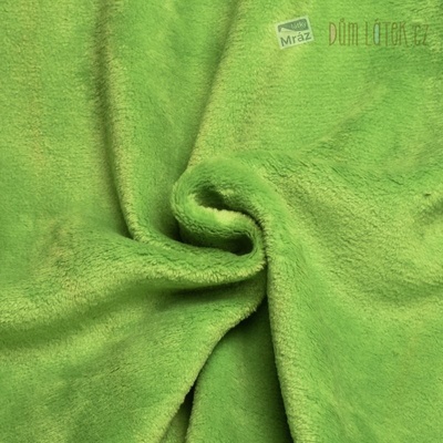 Wellness fleece zelený