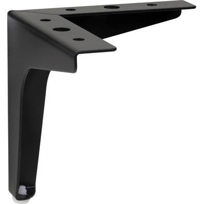Walteco Nábytková noha 130x130 mm nosnosť 80 kg matná čierna 50362