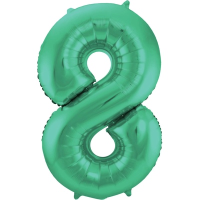 Folat Fóliové číslo 8 zelené 86 cm