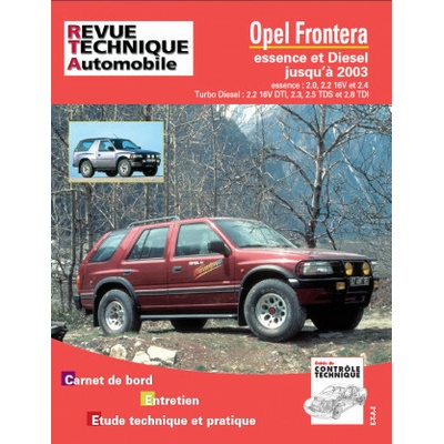 TAP N 369 OPEL FRONTERA ESSENCE/DIESEL JUSQU'A 2003