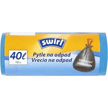 Melitta Swirl odpadkové pytle zatahovací 40 l 28 µ 12ks