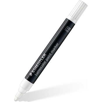 STAEDTLER Маркер Staedtler Lumocolor Paint 349, акрилен, бял (31095-А-БЯЛ)