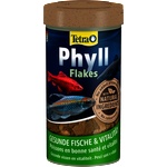 TETRA Phyll Flakes - пълноценна храна на люспи, с растителни съставки за ежедневно хранене на всички декоративни риби, поддържа жизненост и устойчивост