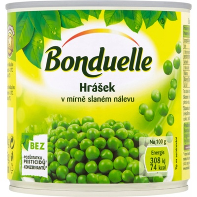 Bonduelle Hrášek v mírně slaném nálevu 400g – Zboží Dáma