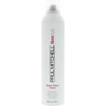 Paul Mitchell Firm Style Super Clean Extra без парабени спрей за коса завършващ максимална фиксация 300 ml