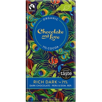 Chocolate and Love Rich Dark 71% 80 g