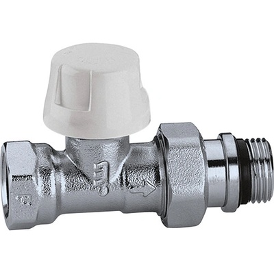 Caleffi 221 Termostatický ventil radiátorový přímý DN10 - 3/8" PN10, Tmax 100°C 5622138