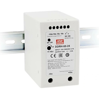 MEAN WELL DDRH-60-48 DC / DC menič napätia 48 V 1.25 A 60 W Počet výstupov: 1 x