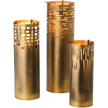 Image 1 of Philippi Комплект свещници Philippi - Santiago, Ø 14 x 31/38/45 cm, 3 броя (PH 265004)