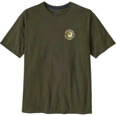 Patagonia UNITY FITZ RESPONSIBILI-TEE tmavě zelená