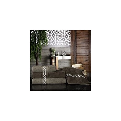 Uterák Matějovský ROYAL MOKA, 60% bavlna, 40% bambus, 50x100 cm Moka tmavá