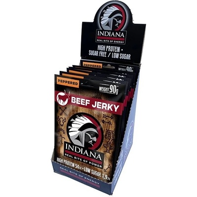 Indiana hovězí Peppered 720 g 8 x 90 g