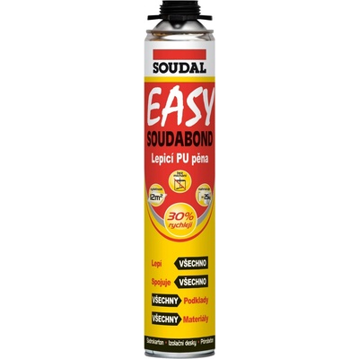 SOUDAL EASY SOUDABOND GUN PU lepidlo v aerosolovém balení 750g