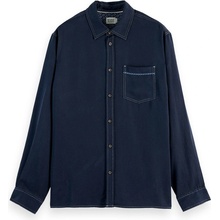 Scotch & Soda Solid Tencel shirt