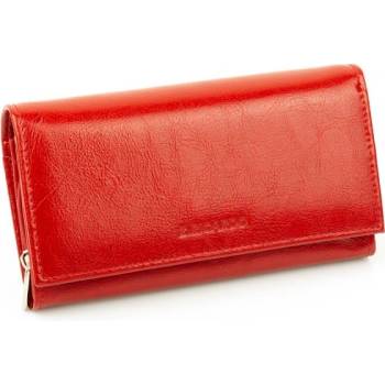 Ricardo 035 Dámská kožená peněženka červená