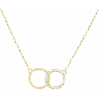 Eppi Symbolický náhrdelník s diamantmi N42157