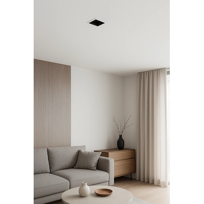 ЛУНА squadra 7w 3000k 65x65 h52mm triac dim (1032-7t)